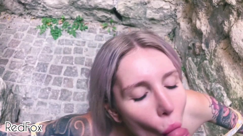 adult xxx clip 20 RedFox XXX - Public And Sloppy POV BJ On A Paris Street From A Beautiful Blonde Redfox on pov 