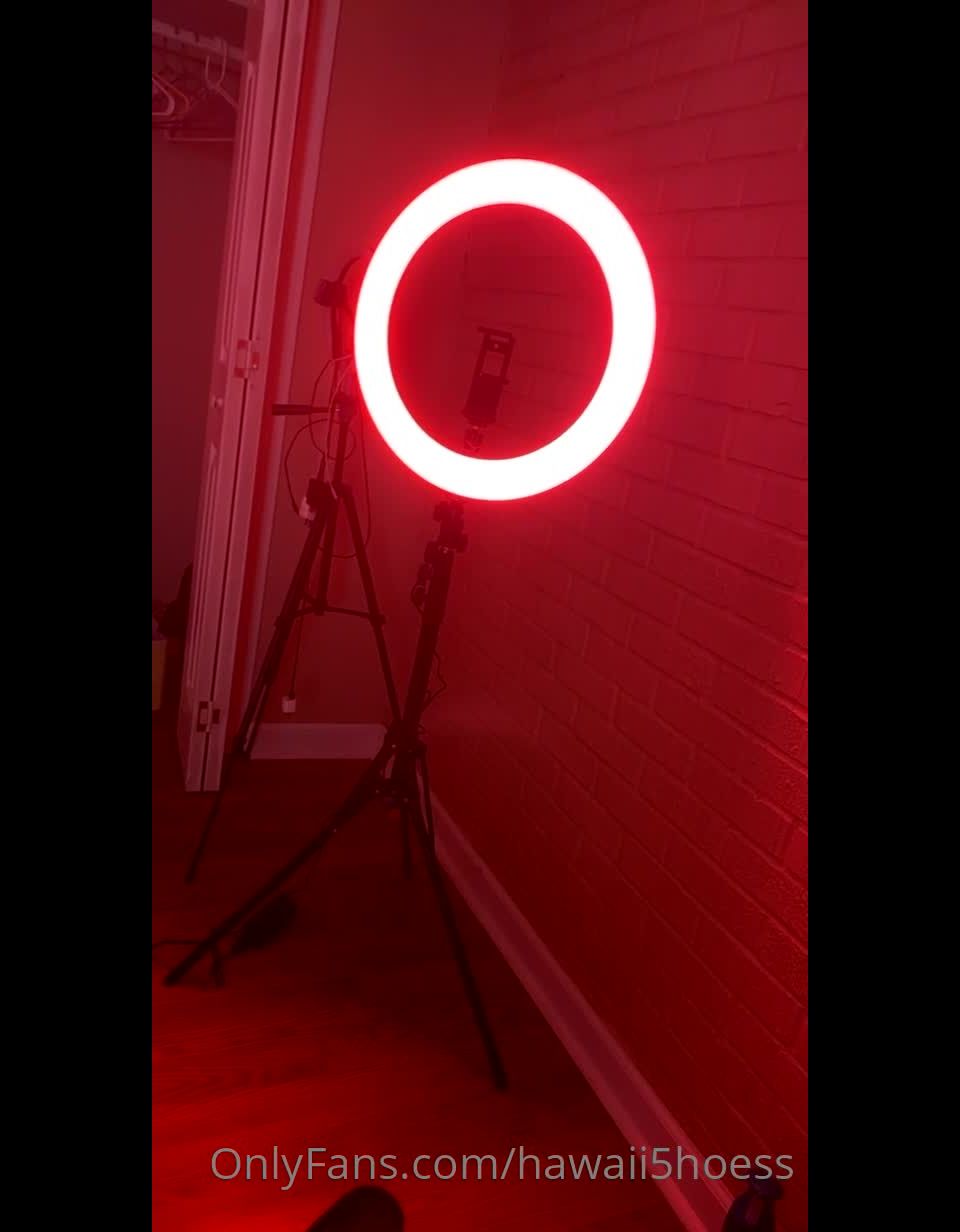 Onlyfans - hawaii5hoess - Thank you babe for getting me this New Bigger BETTER ring light  definitely will - 13-02-2021