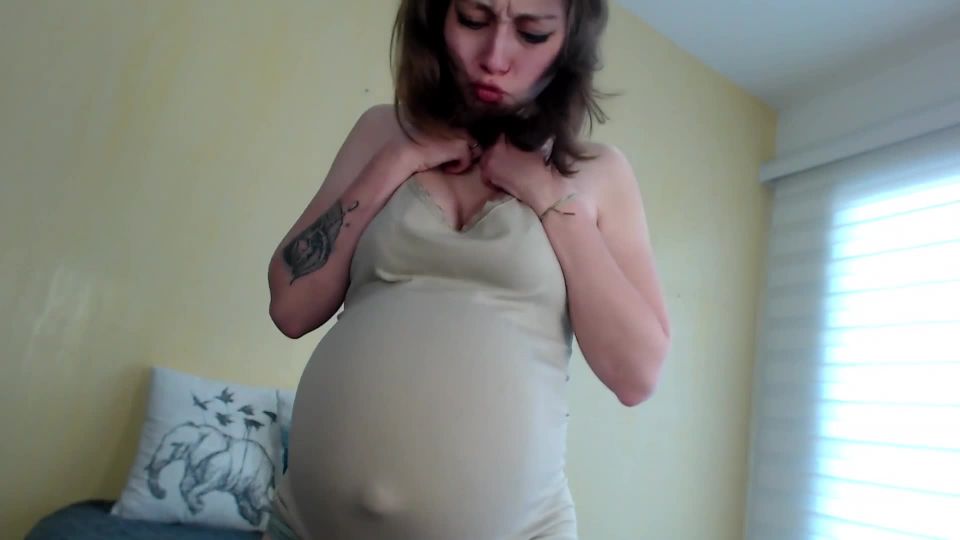 xxx clip 16 Mila Mi – 7 Months Pregnant With Twins Skincheck | strip tease | fetish porn furry paw fetish