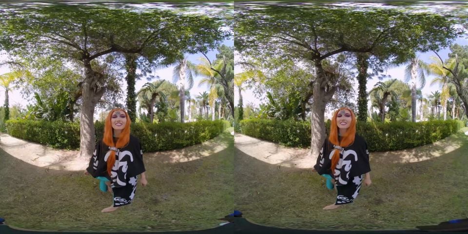 Redhead Maya Woulfe As TWILIGHT PRINCESS MIDNA Riding Your Big Cock VR 