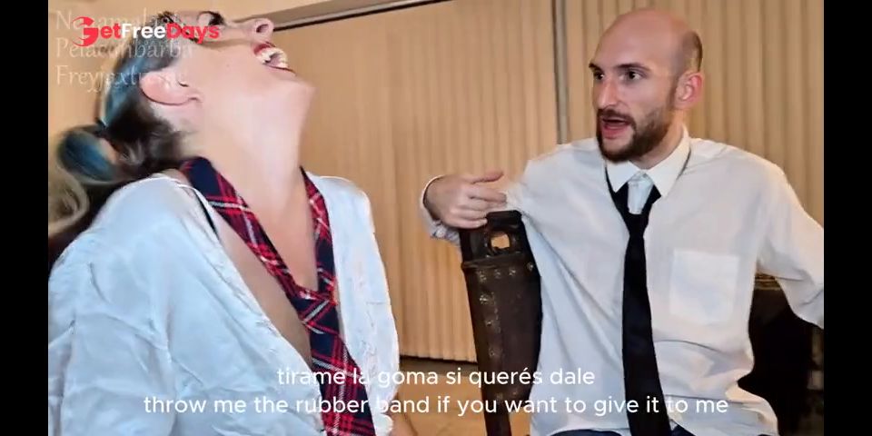 I FUCK A VIRGIN SCHOOLGIRLS ASS WHILE THE TEACHER WATCHES FT pelaconbarba freyjaxtreme nenamala