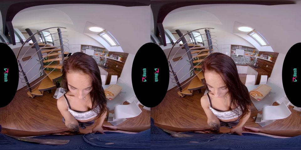 virtual reality - VRhush presents Lexi Dona in I Hope You Brought Some Pizza