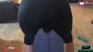 Real Model Valentina Personal Training Shoot Turns into Face Fucking