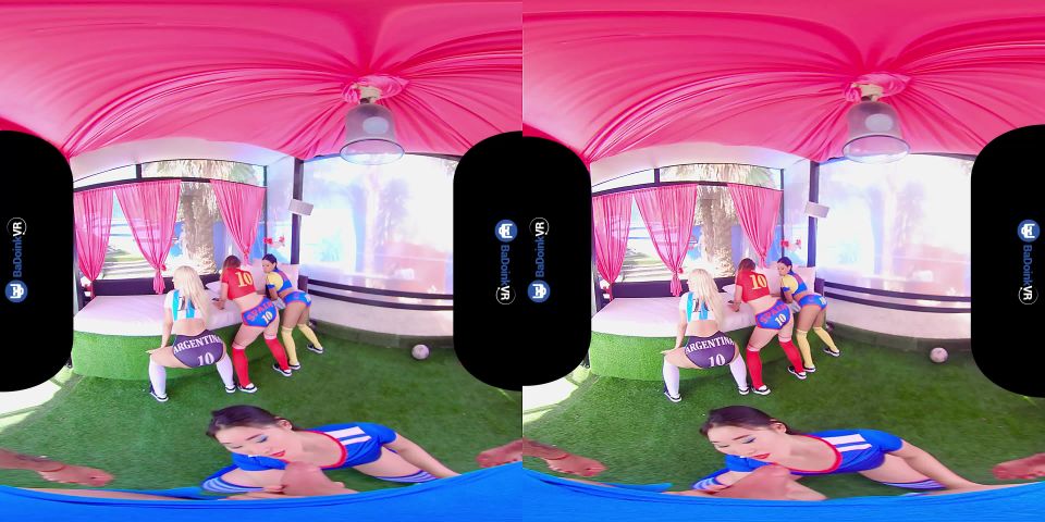 BaDoinkVR presents Blondie Fesser, Zenda Sexy, Katana and Canela Skin in 2018 World Fuck – 12.07.2018 (MP4, 3840×1920, UltraHD/2K) *