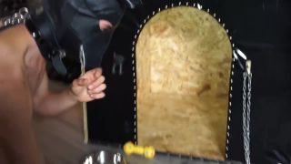 Two Femdom Girls Use Their Slave As A Pet..