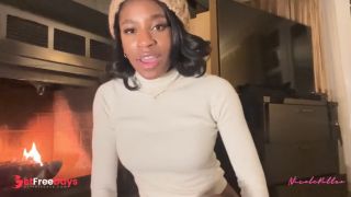 [GetFreeDays.com] Black babe Nicole Kitt masturbates and squirts in front of the fireplace during horny ski weekend Sex Stream July 2023