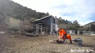 Yardwork With Greyhound  - 12.16.19.
