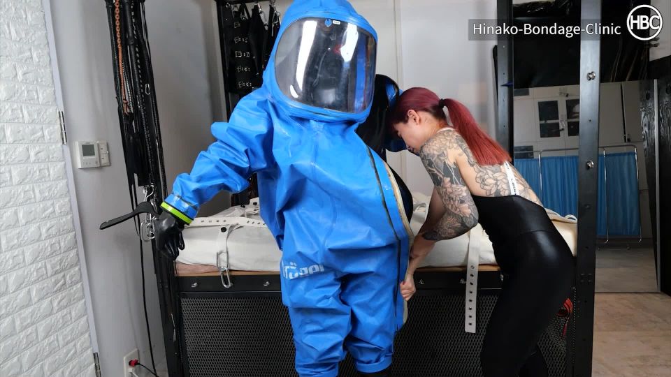 video porno 36 HBC Heavy Rubber Hazmat Suit Segufix Bondage - fetiche - fetiche femdom porno castidad