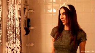 Girl ChloeNight in Slutty Sisters Shower Seduction | facial | cumshot taxi anal