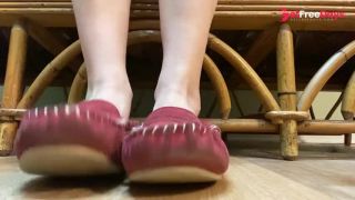 [GetFreeDays.com] Watch my soft soles in moccasins while my family doesnt pay attention Adult Film February 2023