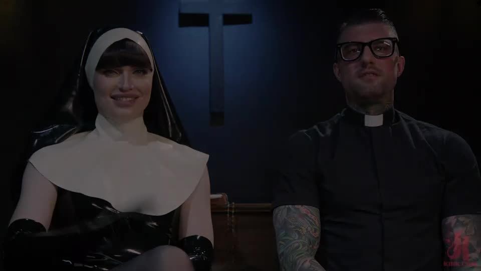Thank You Father: Sister Natalie Mars Suffers for Her Desires Latex!