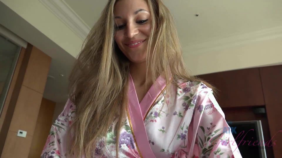 Her Kimono was a huge success in the bed - your cock filled her ass!!!