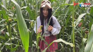 [GetFreeDays.com] Security guard catches slut thief in cornfield and gives her a ticket on the spot Porn Clip May 2023