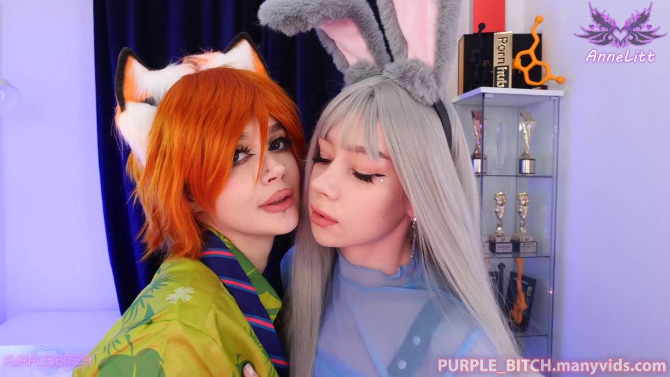 Many Vids 24 04 25 Purple Bitch And Annelitt Cosplay Girls Try Double Anal – Full HD - Bitch