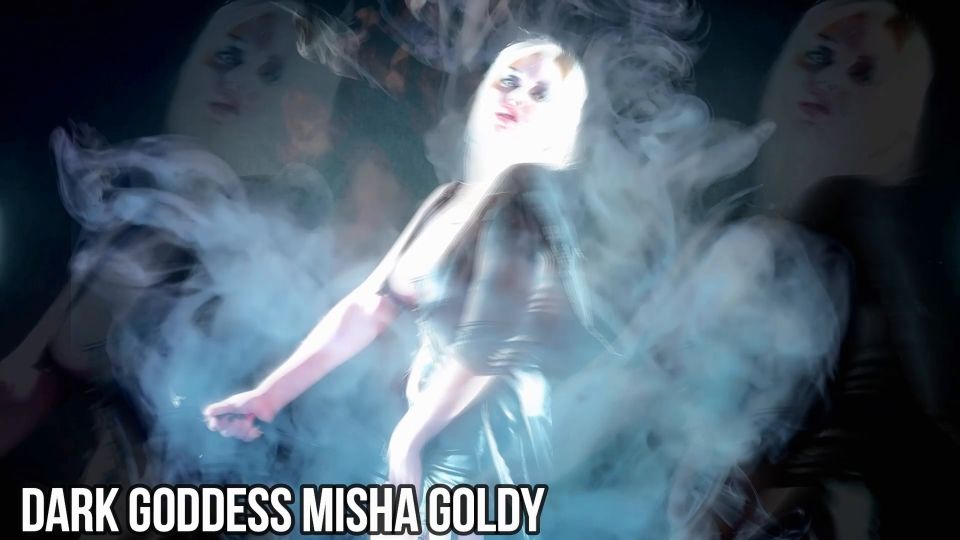 Escritura de Goldycism 3 Señora Misha Goldy Renuncia del dios falso (Femdom porno)