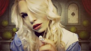 online clip 38 Goddess Blonde Kitty - Down The Rabbit Hole Intox on pov nylon femdom