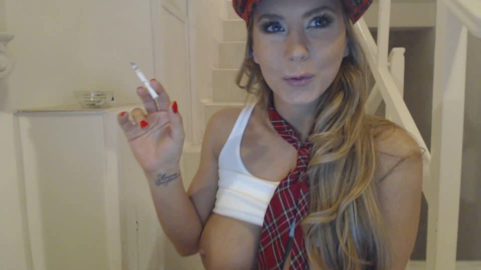   Father Fetish porn Dorothy Black - Schoolgirl smoking - School 