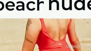 boricualovenyc - REALITY PORN REAL SOLO FEMALE TRAVELS TO NUDE BEACH IN REAL LIFE COSPLAY FLASHING BODY