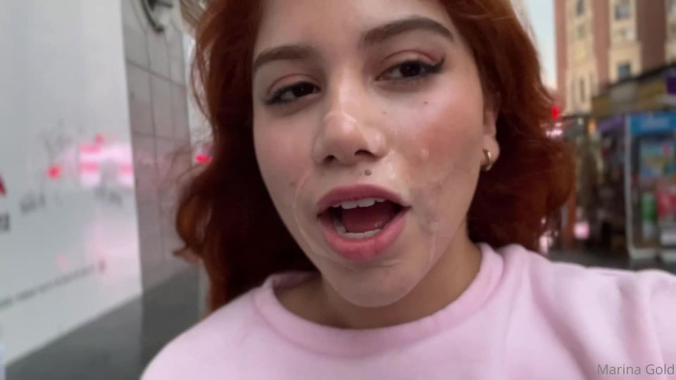 online porn video 25 Onlyfans – Marina Gold – Cumwalk In The Mall - cum walk - blowjob porn lucy cat femdom