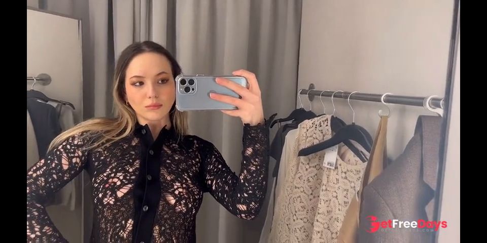 [GetFreeDays.com] see through try on haul sexy girl trying on haul transparent clothes Sex Leak March 2023