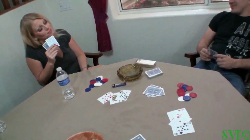 Pregnant stepsister learns to play poker then i poke her smoki....