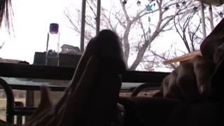 Esposa loca paja en las abuelas Hola