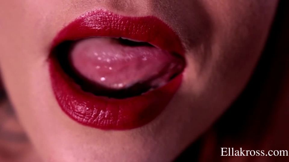 Stroke to My Pretty Mouth! femdom Ella Kross