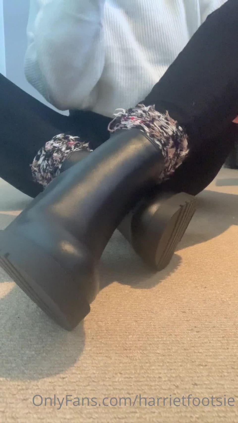 harrietfootsie 110220212029244960 so i made the ultimate sock tease video for a fan who loves to be teased endlessly with my Foot!