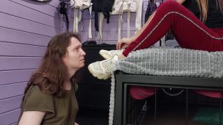 adult clip 30 Mistresspriest Footbitch Training With Smelly Nylon Socks , pokemon femdom on fetish porn 