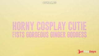 [GetFreeDays.com] Horny Cosplay Cutie Fists Gorgeous Ginger Goddess - Abigaiil Morris Porn Film December 2022