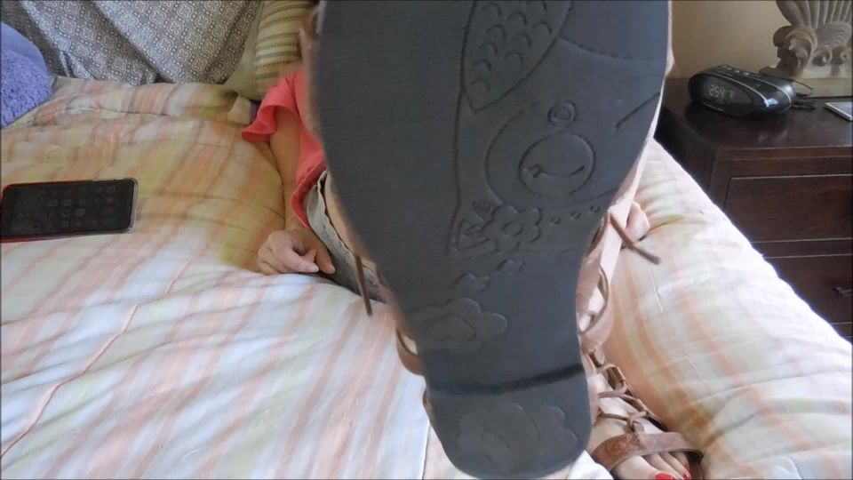 adult xxx clip 43 young amateur girls Teasing you with my strappy sandals, foot on amateur porn