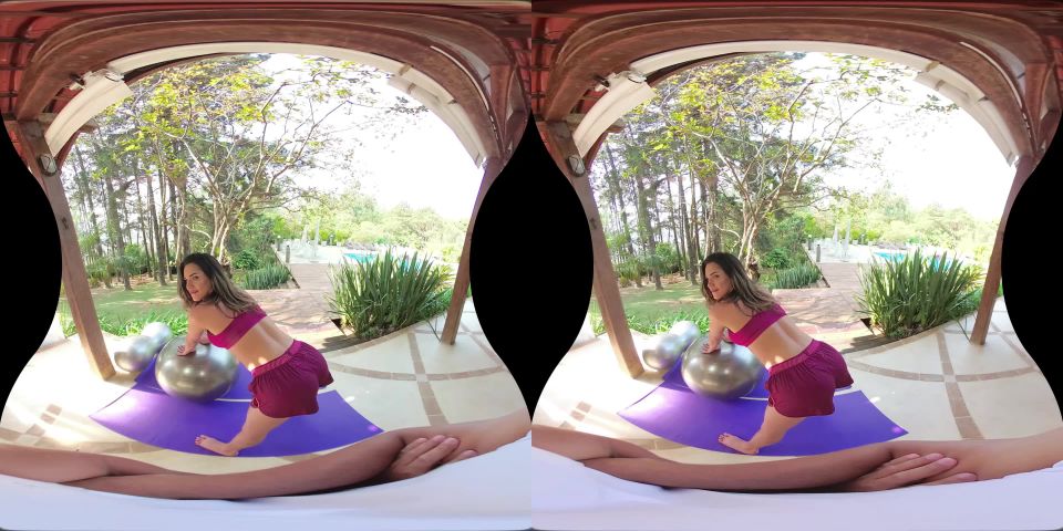 free video 46 [TranzVR] Amanda Fialho - Hottest Yoga 02 Oct 2018 [Virtual Reality] | 3d | reality gay anal big