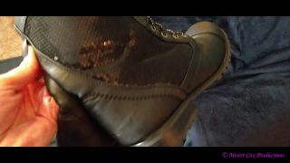 online video 6 Boot Worship JOI Cum Countdown Custom, dental fetish on cumshot 