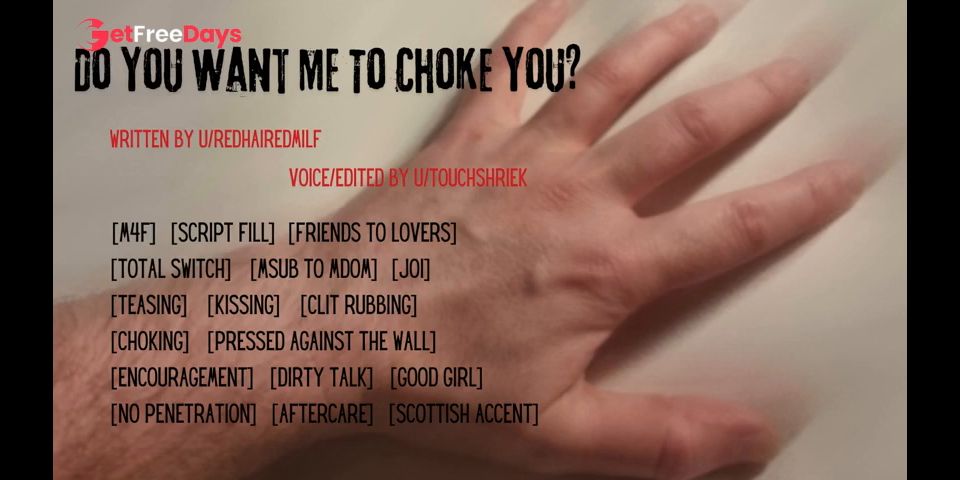 [GetFreeDays.com] Do You Want Me To Choke You - Audio Roleplay Adult Clip April 2023