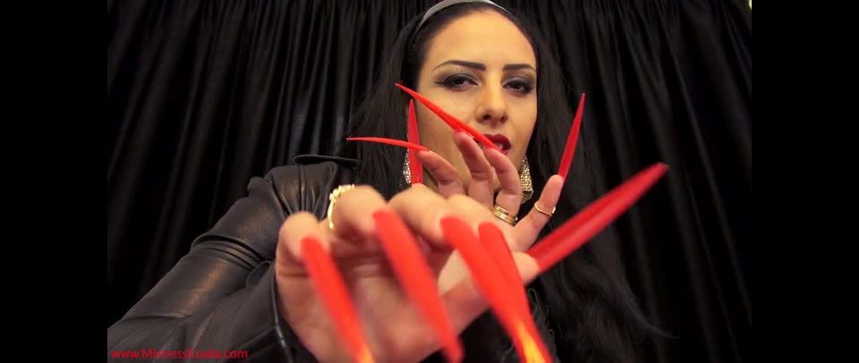 online porn video 11 crush fetish fish Ezada Sinn - Taking Control Over You Cock With My Xxxlong Stiletto Nails, leather on fetish porn