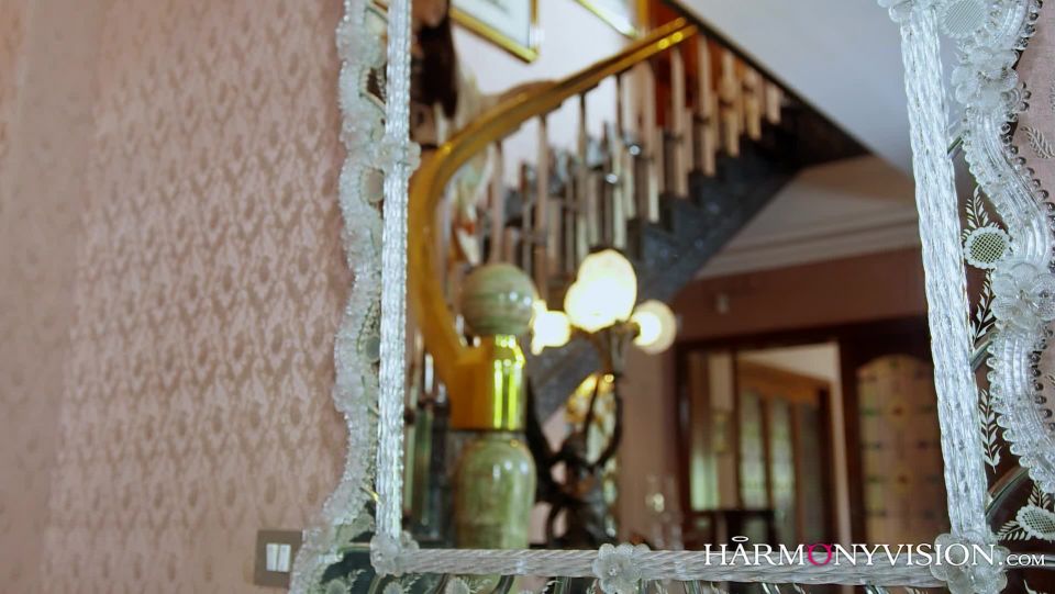 Harmony vision with katana in oriental desire