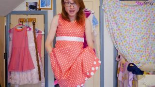 StayKinky () Staykinky - staykinky polka dot playing new dress and matching thong just showing off my dress 01-08-2020