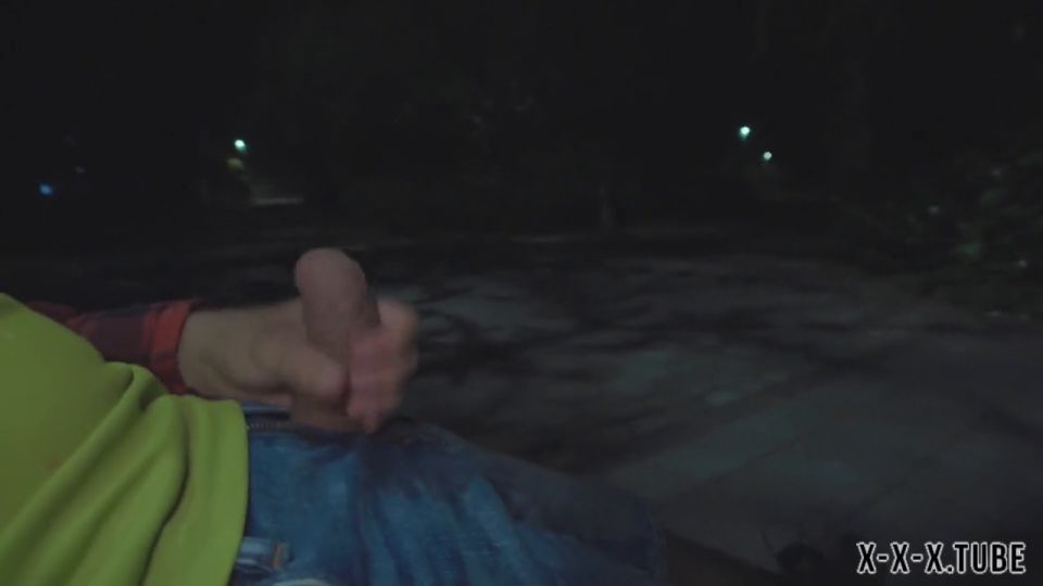 PornHub Dickflash In Night Park Stranger Teen Can T Resist And Makes Me Cum  myschoollife 