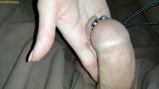 xxx clip 23 The first time I tied my stepbrothers foreskin. Closeup on fetish porn sex bdsm wife