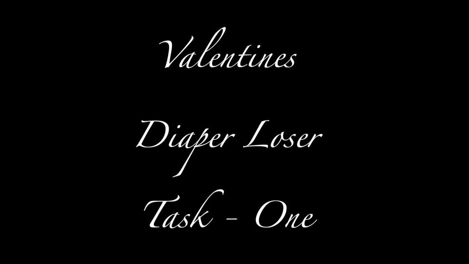 online porn video 36 Empress Poison – Valentines Loser Diaper Task | femdom pov | masturbation porn femdom penis