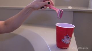 online porn video 46 Clubstiletto - Madison Shaves Her Armpits and makes you a Drink, giantess fetish on pov 