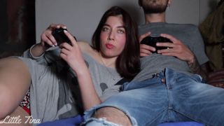 online porn clip 40 Little Tina - My Friend s Girlfriend Sucks My Cock To Win Me In FIFA (ANAL) - [ModelHub] (FullHD 1080p) on femdom porn sarah shevon femdom