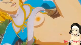 Zelda took a pot of vitality to have more strength for hard sex