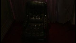 Video of a lovely French teen masturbating in an armchair and cumming