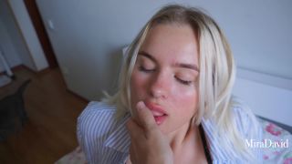 MiraDavidPerfect Body Teen Gives Blowjob, Dick Riding And Gets Pussy Creampie - 2160p