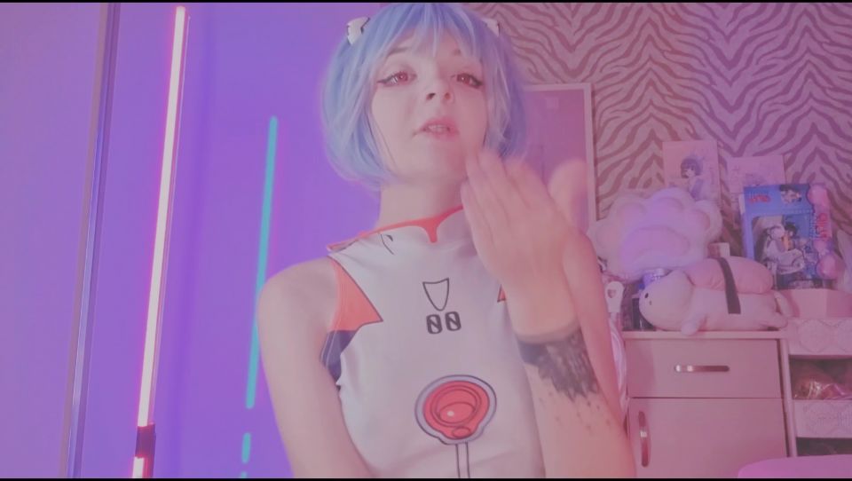 online porn video 8 YourTeenWaifu – Rei Ayanami Sucks a Dildo, fetish diva on femdom porn 