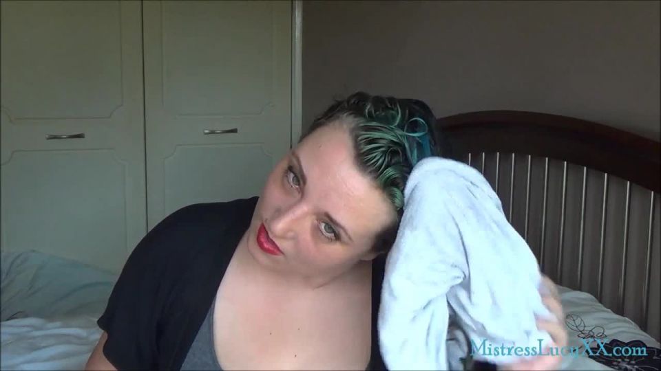online porn clip 1 Brushing & Drying My Long Hair on femdom porn femdom sissy bondage