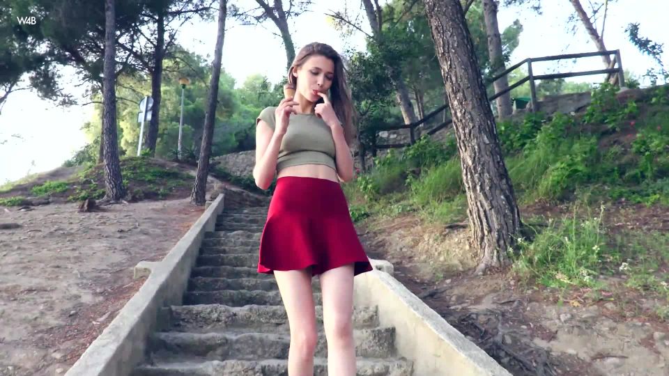 online clip 40 2019-05-17 milla – undressing outdoors | teen | teen 