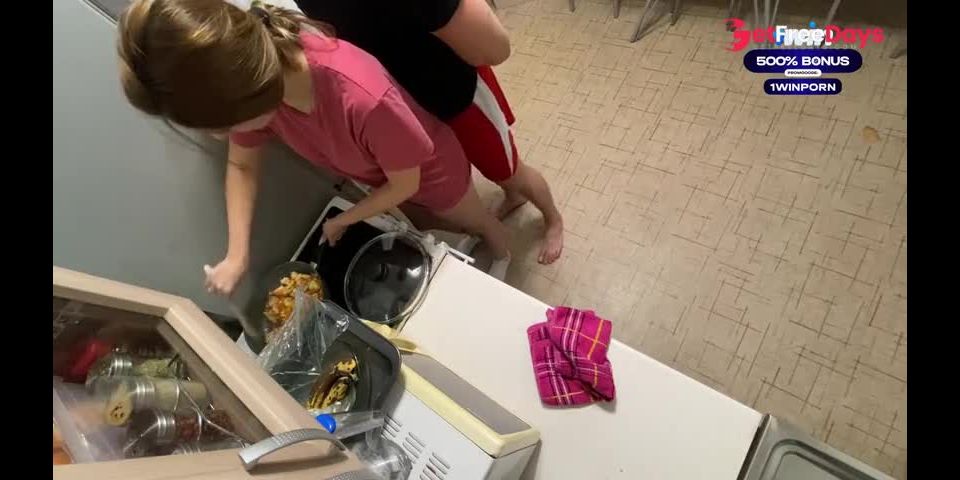 [GetFreeDays.com] Hot sex with my lover in the kitchen of my house. Adult Clip July 2023
