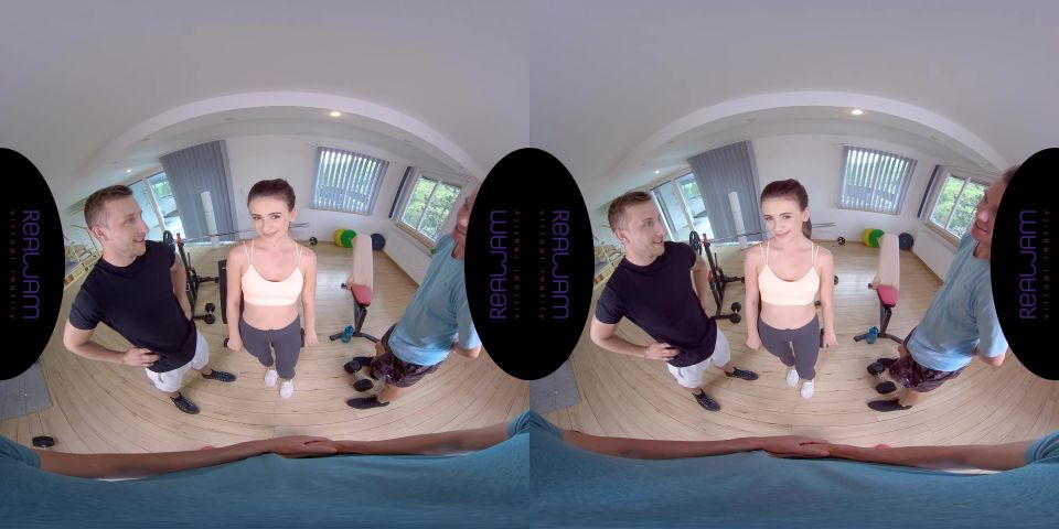 porn video 11 RealJamVR - Kate Rich - Gym Adventure - hardcore - cumshot male anal